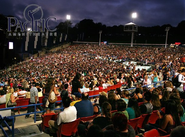 Pacific Amphitheater Seating Chart