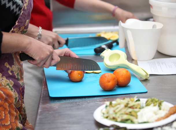 Patchwork Edible Cooking Demo