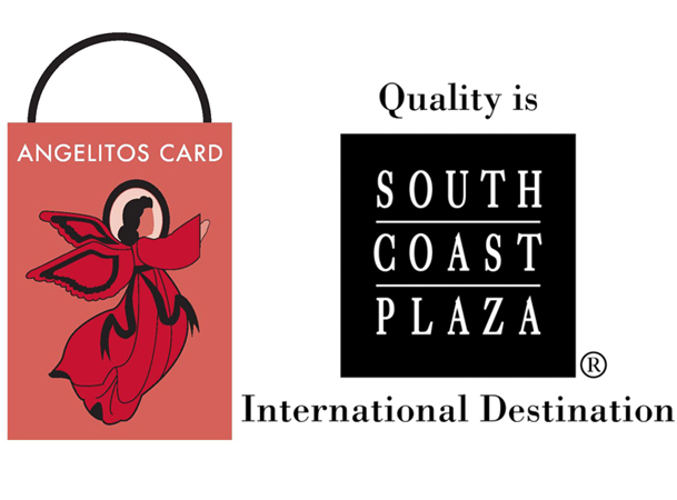 Angelitos Card South Coast Plaza Logo