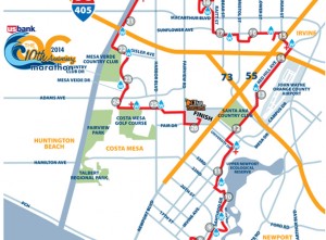 OC Marathon Route