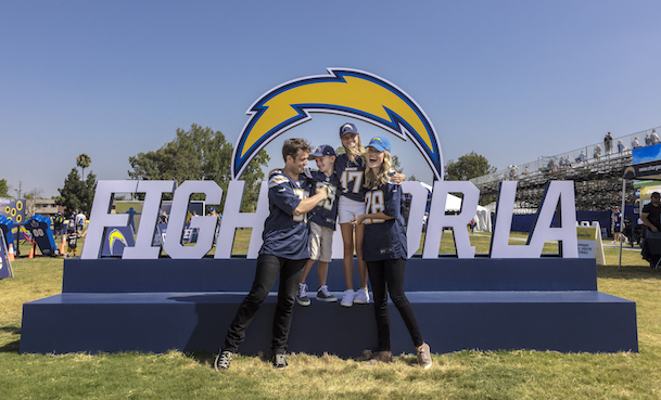 los angeles chargers training camp