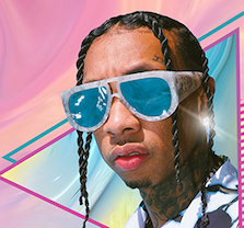Tyga at TIME Nightclub