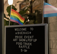 Pride Artist Highlight at Buenas Coffee