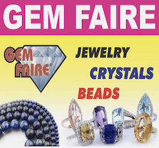 Gem Faire, Oct 13 - Oct 15 at the OC Fair & Event Center