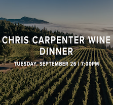 Chris Carpenter Wine Dinner at Mastro's