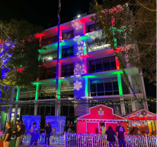 Snoopy House at Costa Mesa City Hall