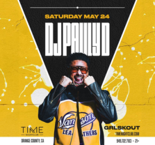 DJ Pauly D at Time Nightclub