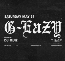 G-Eazy at Time Nightclub