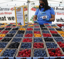 Farmers Market and Goodwill donations at OC Fair Grounds