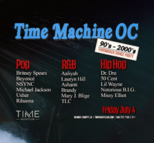 Time Machine: 90s – 2000s Throwback Dance Party at Time Nightclub