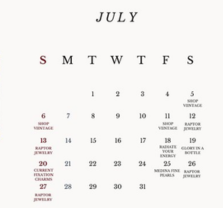 Pop Ups at Purre July 11th-13th