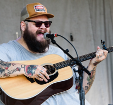 John Moreland with Mariel Buckley at The Wayfarer