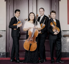 Calidore String Quartet Sept. 2025 at Samueli Theater