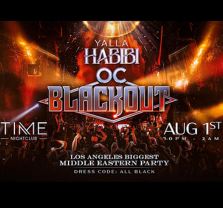 Yalla Habibi OC Blackout: All Black Arabic Party