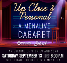 Up Close and Personal: A MenAlive Cabaret 2025 at Strut Bar and Club