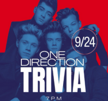 One Direction Trivia at Wild Goose Tavern One Direction Trivia at Wild Goose Tavern