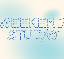Weekend Studio: Embroidery and Watercolor