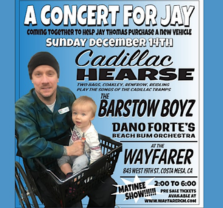 Cadillac Hearse, Barstow Boyz, Dano Forte's Beach Bum Orchestra at The Wayfarer