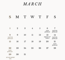 Pop Ups at Purre Mar. 13th-14th