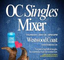 OC Singles Mixer at Westwood Coast