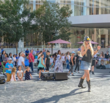 Tuesday Night Dance: Line Dance at Argyros Plaza
