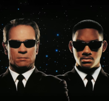 Men in Black at Argyros Plaza