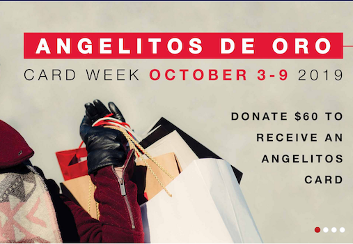 Angelitos Card Week at South Coast Plaza in Costa Mesa