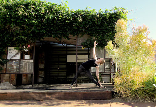 Yoga in the Tree House at The CAMP Costa Mesa March