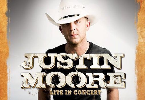 Justin Moore at the Pacific Amphitheatre in Costa Mesa