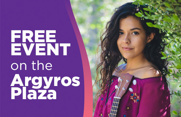 Live on Argyros Stage: Kelly Caballero Live on Argyros Stage: Kelly Caballero