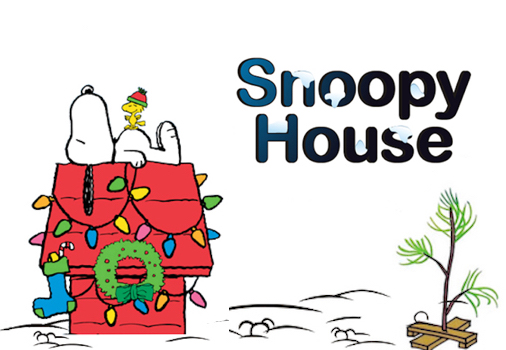 Snoopy House at Costa Mesa City Hall