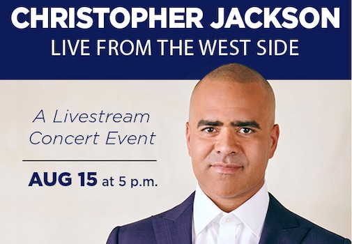 Livestream Concert with Christopher Jackson of Hamilton Livestream Concert with Christopher Jackson of Hamilton