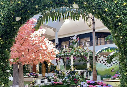 Springtime Garden at South Coast Plaza Springtime Garden at South Coast Plaza