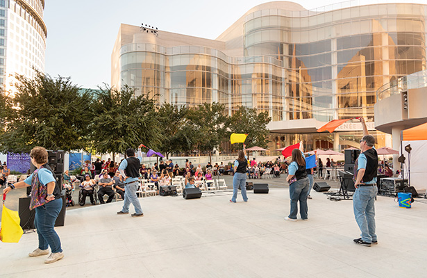 All Abilities Celebration on the Argyros Plaza Stage at Segerstrom Center for the Arts