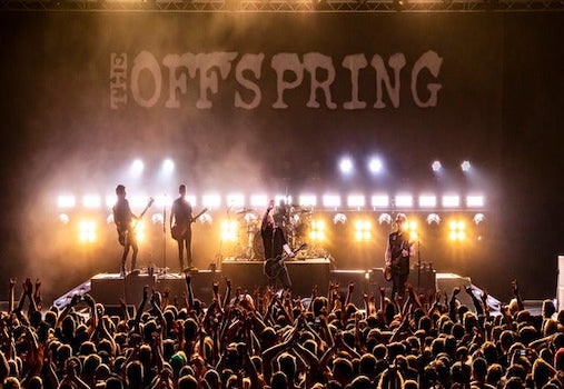 The Offspring with Agent Orange and Love Canal at The Pacific Amphitheatre