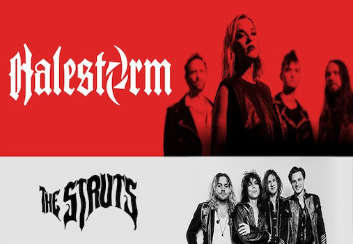 Halestorm with The Struts at The Pacific Amphitheatre Halestorm with The Struts at The Pacific Amphitheatre