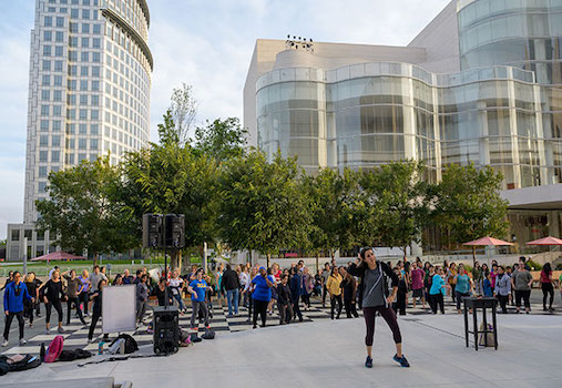 Tuesday Night Dance Class Bollywood at Julianne and George Argyros Plaza