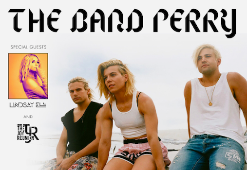 The Band Perry with special guests Lindsay Ell and The Joy Re at The Pacific Amphitheatre The Band Perry with special guests Lindsay Ell and The Joy Re at The Pacific Amphitheatre