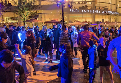 Silent Night Silent Disco at Argyros Plaza Silent Night Silent Disco at Argyros Plaza