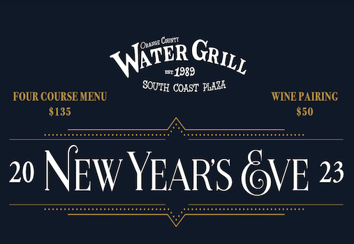 New Year's Eve at Water Grill New Year's Eve at Water Grill