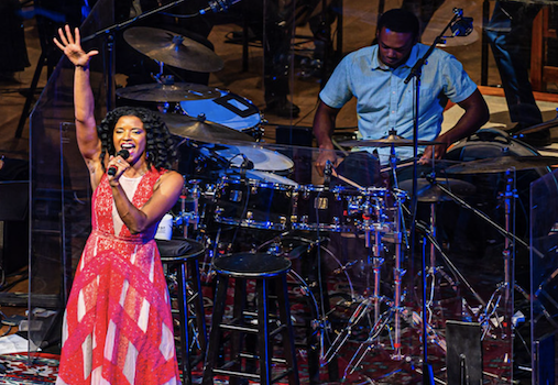 Renée Elise Goldsberry at Segerstrom Hall Renée Elise Goldsberry at Segerstrom Hall