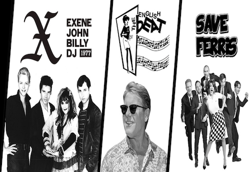X with The English Beat and Save Ferris at Pacific Amphitheatre