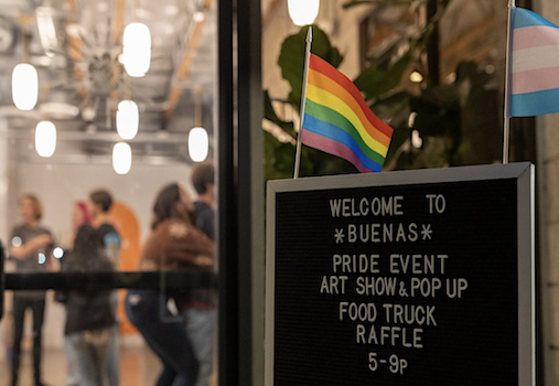 Pride Artist Highlight at Buenas Coffee