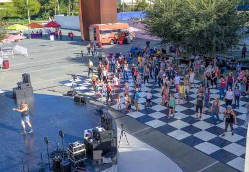 Tuesday Night Dance: Belly Dance at Argyros Plaza