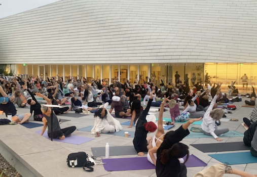 October Yoga: Free Flow at OCMA