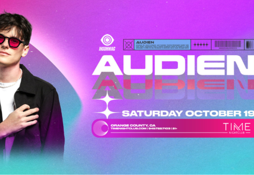 Audien at Time Nightclub Audien at Time Nightclub