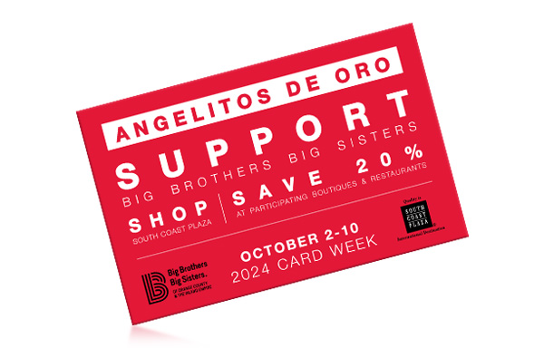 Support Angelitos de Oro at South Coast Plaza Support Angelitos de Oro at South Coast Plaza