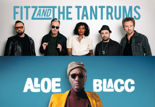 Fitz & The Tantrums / Aloe Blacc at Pacific Amphitheatre Fitz & The Tantrums / Aloe Blacc at Pacific Amphitheatre