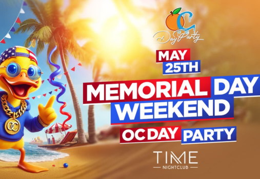 Memorial Day Weekend OC Day Party at Time Nightclub Memorial Day Weekend OC Day Party at Time Nightclub