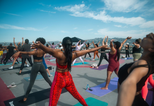 Root & Rise Yoga: R&B Flow at Argyros Plaza Root & Rise Yoga: R&B Flow at Argyros Plaza